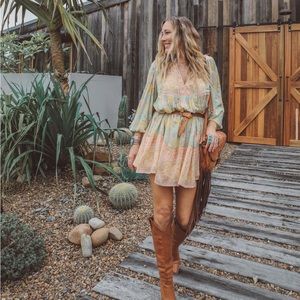 SPELL & THE GYPSY Butterfly Boho Tunic Dress